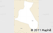 Classic Style Simple Map of Nyaakrom-Nkum