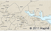 Shaded Relief 3D Map of Abefiti