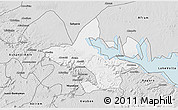 Silver Style 3D Map of Abefiti