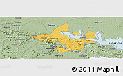 Savanna Style Panoramic Map of Abefiti