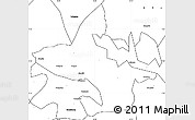 Blank Simple Map of Abefiti