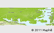 Physical Panoramic Map of Afram
