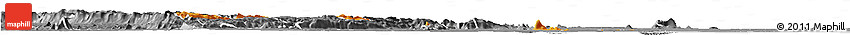 Political Horizon Map of Yilo-Krobo-Osudoku, desaturated