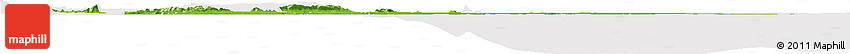 Physical Horizon Map of Greater Accra, cropped outside