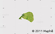 Satellite Map of Shai, cropped outside