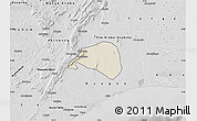 Shaded Relief Map of Shai, desaturated