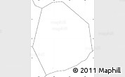 Blank Simple Map of Tema (Accra), no labels