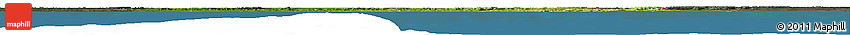 Satellite Horizon Map of Ghana, darken, semi-desaturated, land only