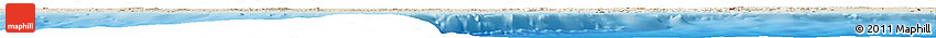 Shaded Relief Horizon Map of Ghana