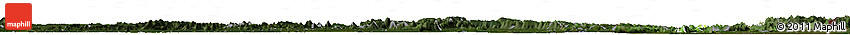 Satellite Horizon Map of Lake Volta, darken