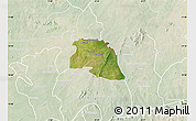 Satellite Map of Bongo-Nabdam, lighten
