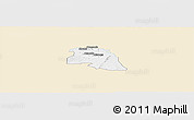 Classic Style Panoramic Map of Bongo-Nabdam, single color outside