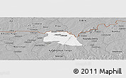 Gray Panoramic Map of Bongo-Nabdam