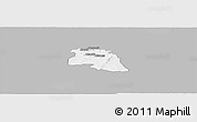 Gray Panoramic Map of Bongo-Nabdam, single color outside