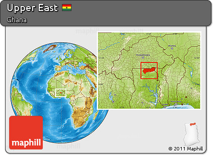 Physical Location Map of Upper East