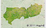 Satellite Map of Upper East, lighten