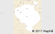 Classic Style Simple Map of Sandemen
