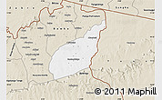 Classic Style Map of Tempane-Garu