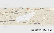 Classic Style Panoramic Map of Tempane-Garu