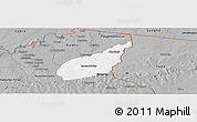 Gray Panoramic Map of Tempane-Garu