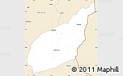Classic Style Simple Map of Tempane-Garu