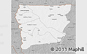 Gray 3D Map of Upper West