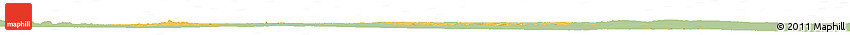 Savanna Style Horizon Map of Upper West, single color outside