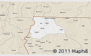 Classic Style 3D Map of Lambussie-Nandom
