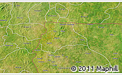 Satellite 3D Map of Lambussie-Nandom