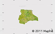 Satellite Map of Lambussie-Nandom, cropped outside