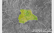 Satellite Map of Lambussie-Nandom, desaturated