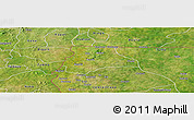 Satellite Panoramic Map of Lambussie-Nandom