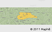 Savanna Style Panoramic Map of Lambussie-Nandom