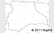 Blank Simple Map of Lambussie-Nandom, no labels