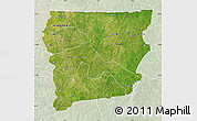 Satellite Map of Upper West, lighten