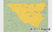 Savanna Style 3D Map of Tumu