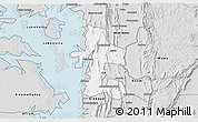 Silver Style 3D Map of Akan Bowire