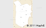 Classic Style Simple Map of Akan Wawa