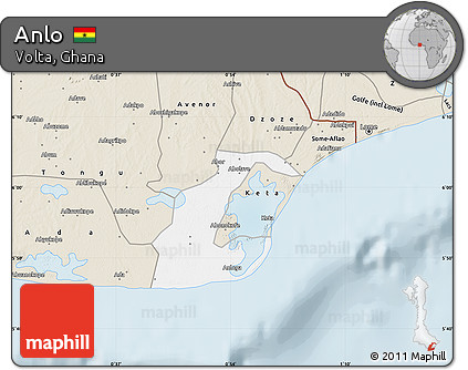 Classic Style Map of Anlo