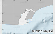 Gray Map of Anlo, single color outside