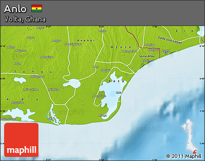 Physical Map of Anlo