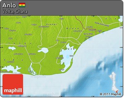 Physical Map of Anlo