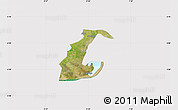 Satellite Map of Anlo, cropped outside