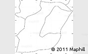 Blank Simple Map of Anlo, no labels