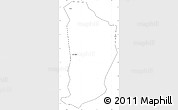 Blank Simple Map of Avenor, cropped outside