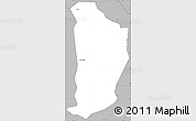 Gray Simple Map of Avenor