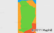 Political Simple Map of Avenor