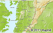 Physical 3D Map of Biakoye