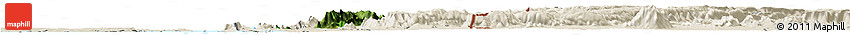 Satellite Horizon Map of Biakoye, shaded relief outside Satellite Horizon Map of Biakoye, shaded relief outside