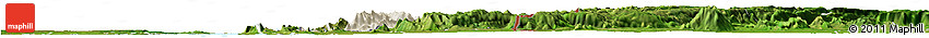 Shaded Relief Horizon Map of Biakoye, satellite outside Shaded Relief Horizon Map of Biakoye, satellite outside